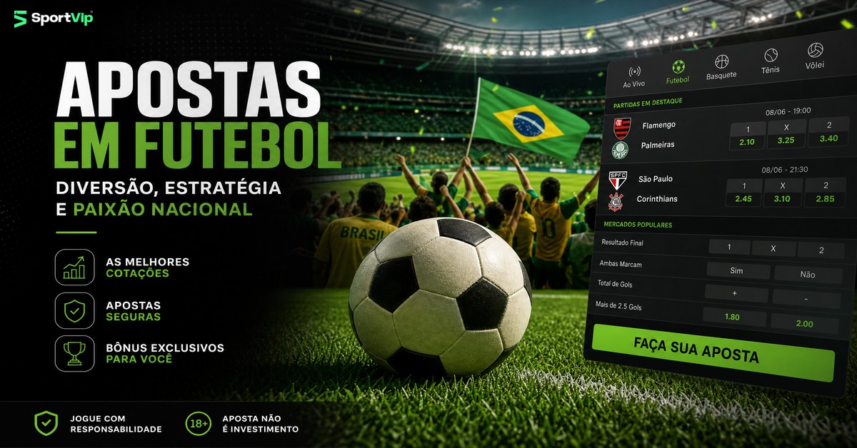 Dicas e Estratégias para Apostar em Futebol na SportVIP em 2026