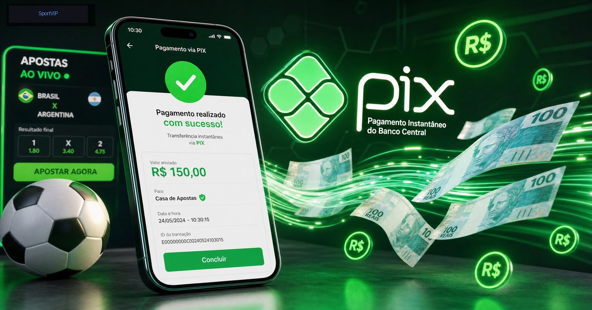 Vantagens do Saque Instantâneo Via Pix no Sportvip