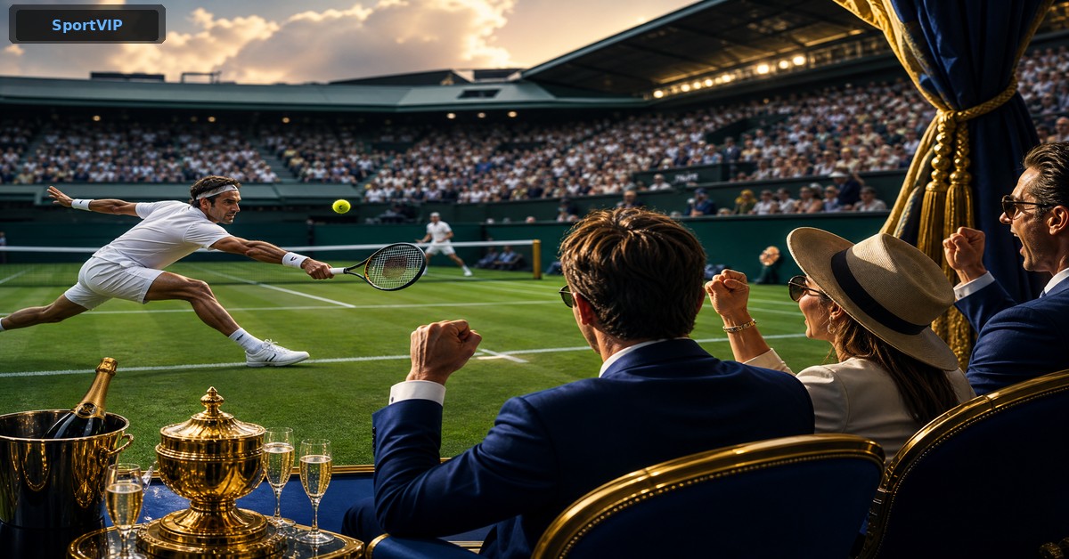 Wimbledon 2026: Como Apostar em Tênis na SportVIP