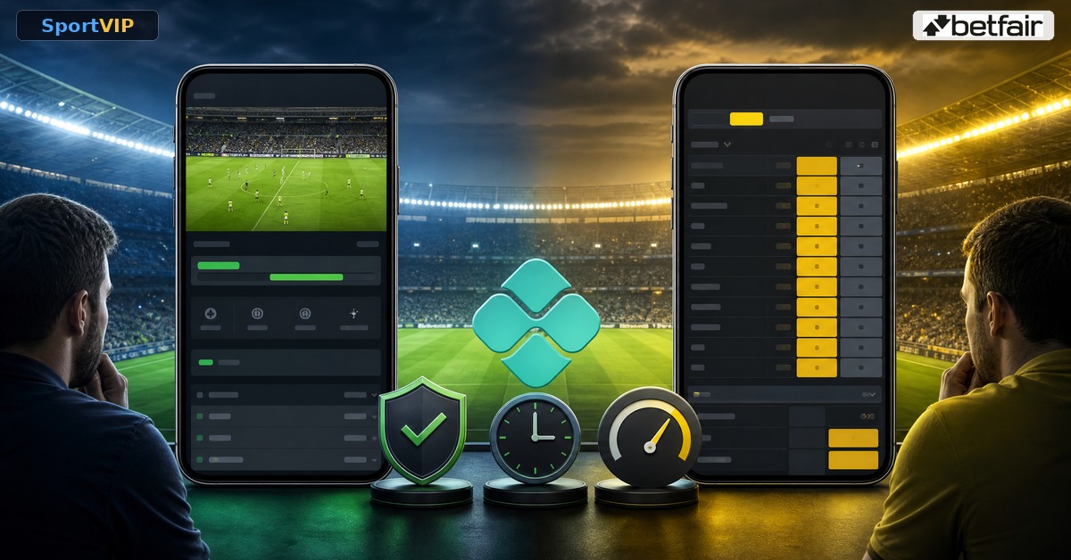 SportVIP ou Betfair: Comparação entre as Bets